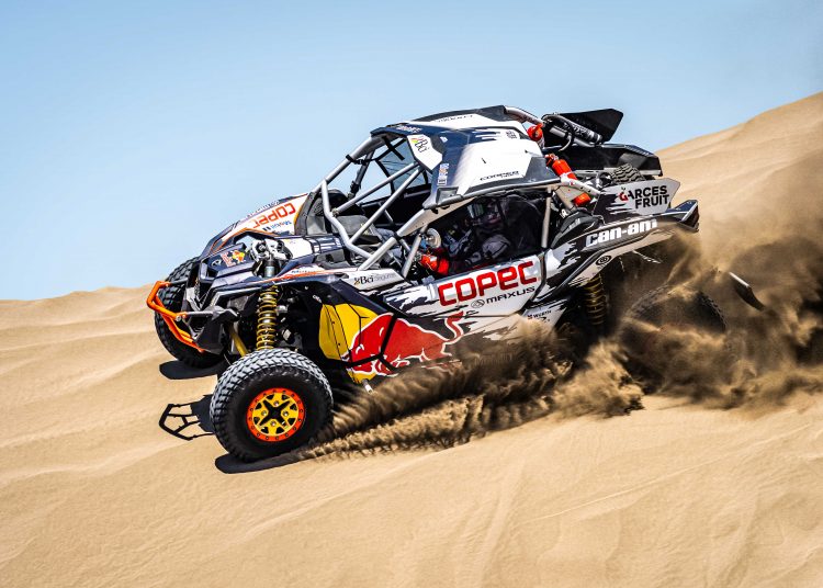 “Chaleco” López fue presentado como candidato al título en el lanzamiento del Dakar