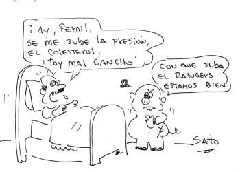 A “Ganchito” solo le interesa que suba Rangers