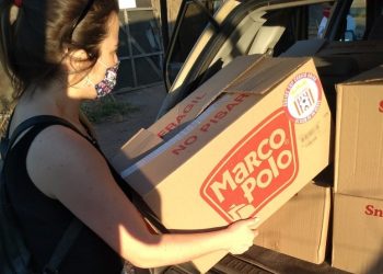 Socios del “Curi” finalizaron con éxito campaña solidaria navideña  