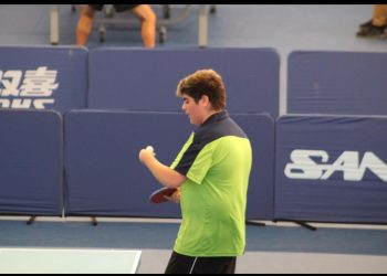 Vicente Arellano: El tenimesista talquino que trabaja para llegar a los Parapanamericanos de Bogotá 2021