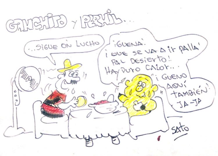 Ganchito y Pernil saben