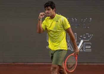 Cristian Garín ya es semifinalista del ATP de Santiago