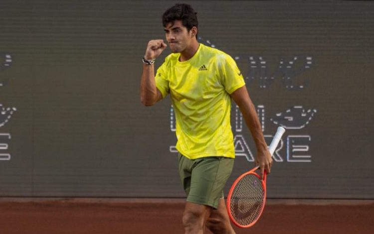 Cristian Garín ya es semifinalista del ATP de Santiago