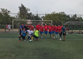 Talquino está viviendo su sueño de niñez en selección nacional de amputados 