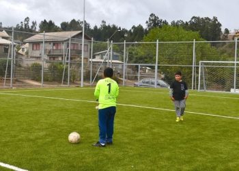 Mejoramiento de cancha es una realidad en la costa maulina