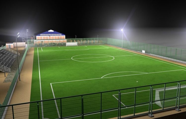 Sector costero maulino celebra construcción de estadio de primer nivel