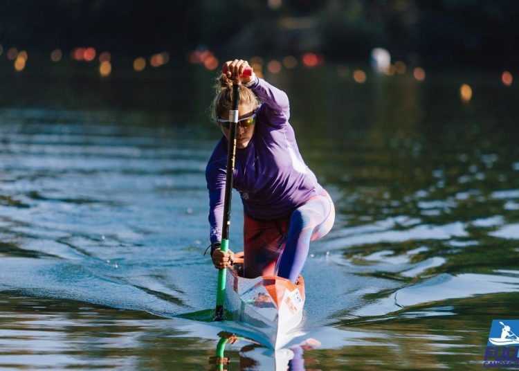 Karen Roco ya está en Hungría para competir en torneo internacional de canotaje