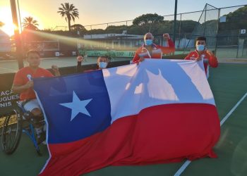 Sanclementino fue parte de histórica clasificación de Chile al Mundial de tenis en silla de ruedas