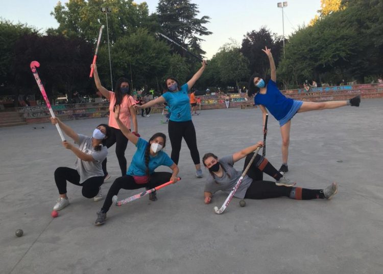 Hockey talquino busca ganarse un espacio en la comunidad 