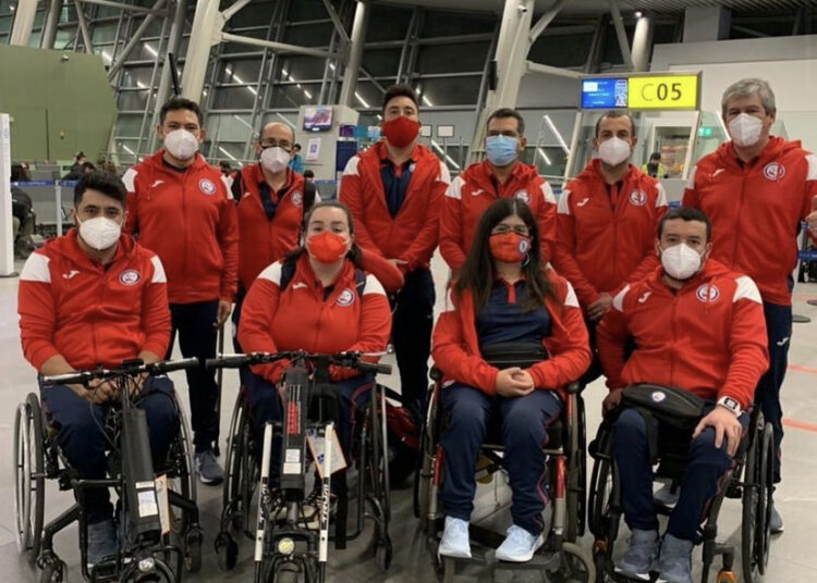 Equipo paralímpico de tenis de mesa ya está en Japón con maulino como esperanza de medalla