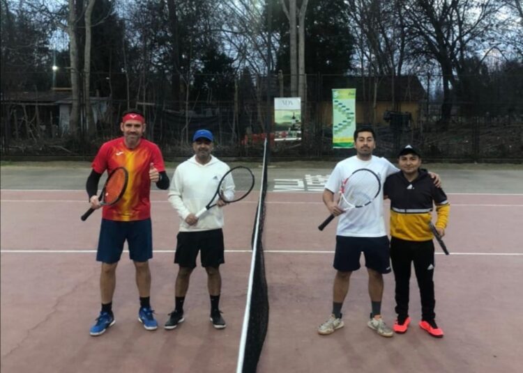Torneo de dobles tendrá en actividad a los tenistas de Villa Alegre