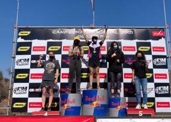 Tania González nuevamente estuvo monumental en el Nacional de Enduro