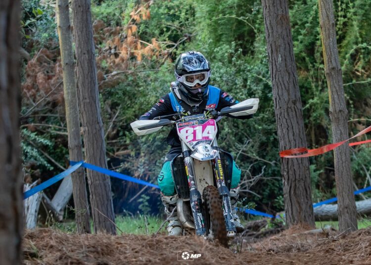 Piloto maulina se subió a lo más alto del podio en nueva fecha del Nacional de Enduro 