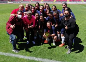 Atlético Comercio celebró y se quedó con la Copa Fuerza de la Mujer
