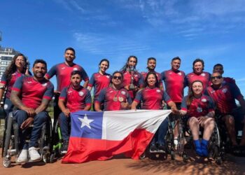 Talquino sumó dos medallas en Sudamericano de paracanotaje
