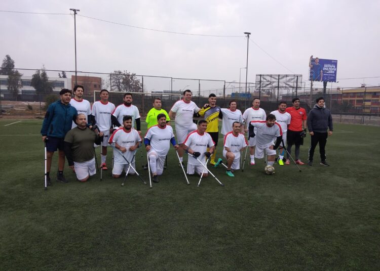 Talquino ya se alista para eliminatoria mundialista de fútbol amputados