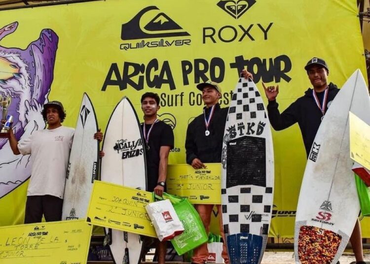 Curanipeño fue vicecampeón en Nacional de surf en Arica