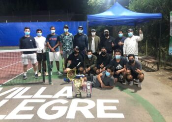 Torneo Interclubes vio en escena a tenistas de Villa Alegre y San Javier