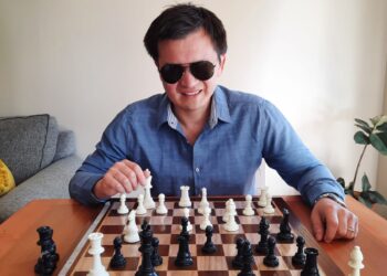 Talquino sigue sumando experiencia en Abierto internacional de ajedrez para ciegos