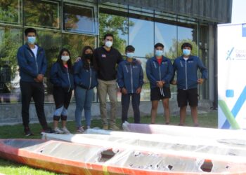 Canoistas mauchos recibieron embarcaciones para seguir proyectándose en el deporte