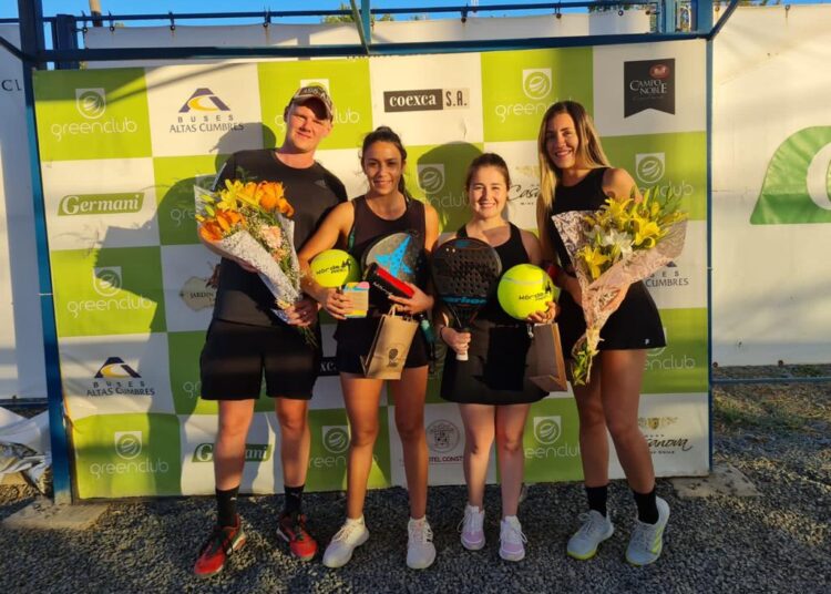 Competencias de pádel en el Maule comenzaron este 2022 con torneo americano