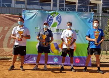 Tenistas mostraron su talento en la arcilla sanclementina