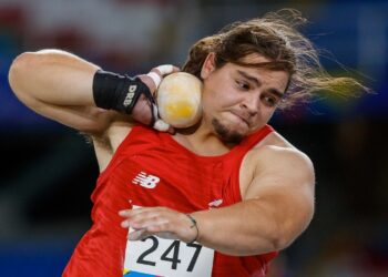 Camilo Reyes: el atleta linarense que trabaja arduamente para obtener su mejor lanzamiento este 2022