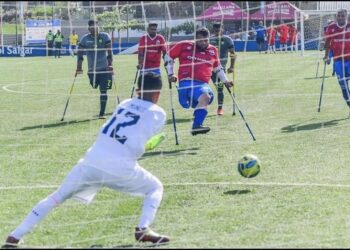 Felipe Lizana sigue rompiendo redes en el Clasificatorio de fútbol amputados