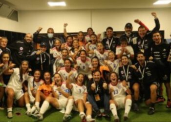 Rojita sub-17 femenina saco pasajes al Mundial