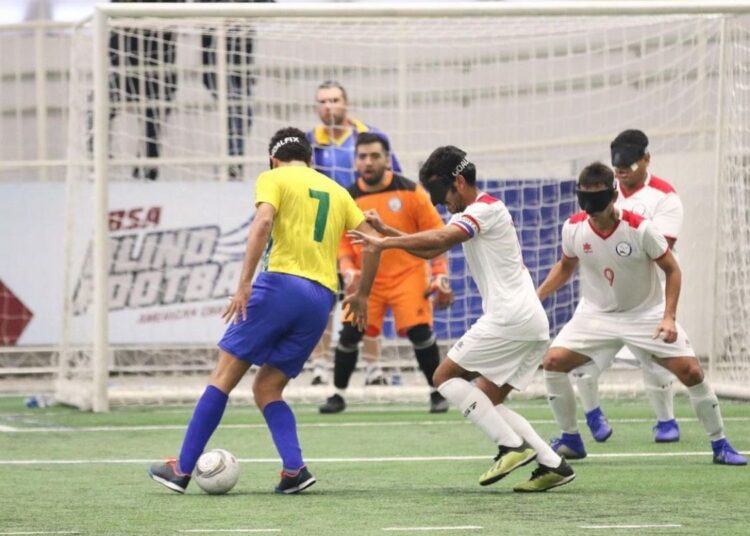 Selección nacional de fútbol ciegos busca  llegar a Brasil con talquino en sus filas