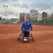 Tenista en silla de ruedas maulino debutó con un triunfo en torneo en Portugal