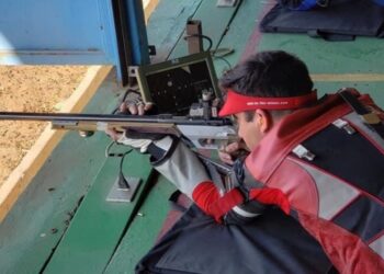 Maulino está mejorando puntería en Copa del Mundo de tiro