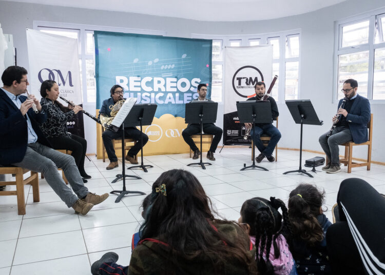 Exitoso inicio del programa recreos musicales 2022