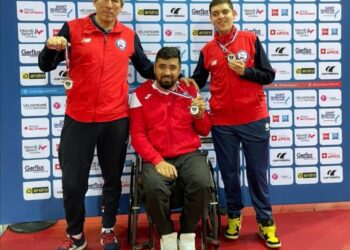 Tenimesista en silla de ruedas dará la pelea en Eslovenia