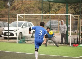 Deportes Maule busca jugadores para competir en fútbol para ciegos