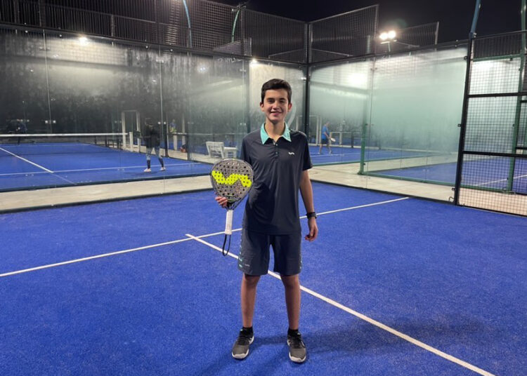 Padelista talquino será parte de gira en Europa