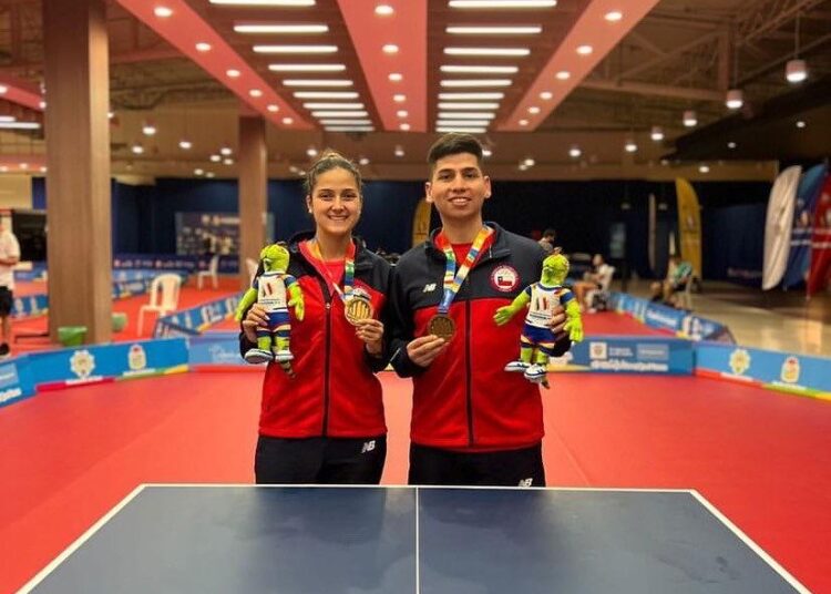 Tenimesista local sumó dos nuevas medallas en los Juegos Bolivarianos
