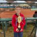Promisorio tenista ganó su categoría en torneo Ránking 7