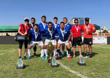 Talquino se coronó campeón en torneo de fútbol 5 en Perú