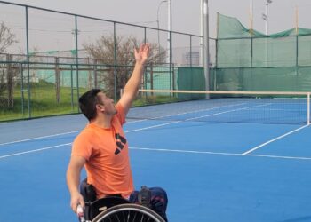 Tenista en silla de ruedas sanclementino ya está en semifinales de torneo en Ecuador