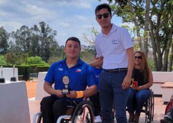 Sanclementino fue subcampeón en torneo de tenis en silla de ruedas en Ecuador