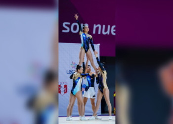 Club curicano de gimnasia aeróbica representa al país en torneo en Colombia