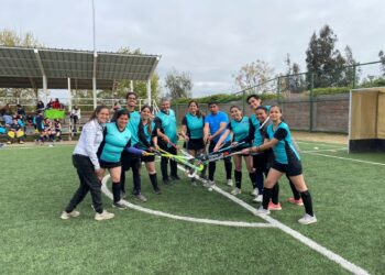 Club de hockey talquino en campaña para seguir promoviendo el deporte en el Maule