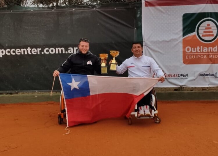 Tenista paralímpico terminó actuación internacional con excelentes resultados