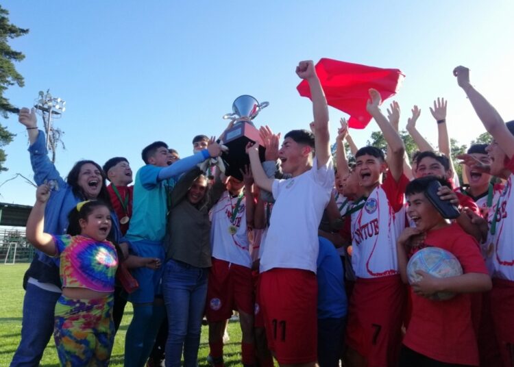 Lontué se tituló campeón regional en primera infantil