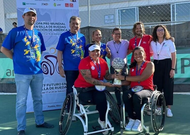 Talquina clasificó a Mundial de tenis adaptado