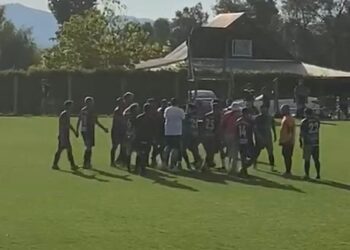 Partido del amateurismo talquino terminó en persecución con arma blanca