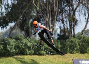 “Pepi” Barrientos consiguió saltos que lo llevaron a figurar en Latino