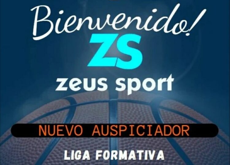 Liga Formativa de Básquetbol tendrá como auspiciador oficial a Zeus Sport