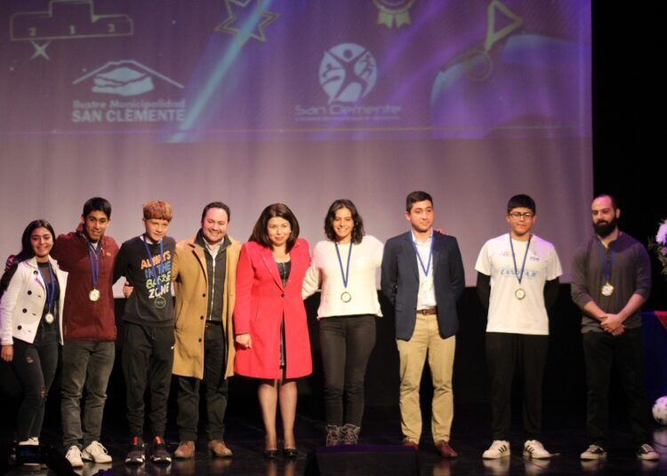 Municipio sanclementino reconoció a deportistas destacados de la comuna